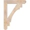 Ekena Millwork Merced Craftsman Smooth Bracket, Douglas Fir, 5 1/2"W x 36"D x 48"H BKT06X36X48MRC04SDF - alternate 3